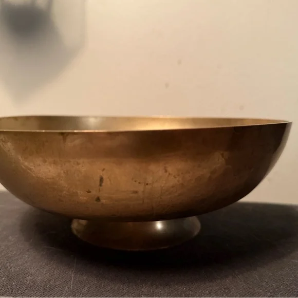 Vintage Brass Bowl - Picture 2 of 4